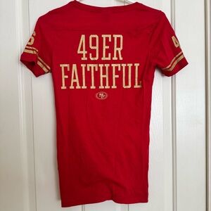 NFL x Victoria's Secret PINK 49ers Tee